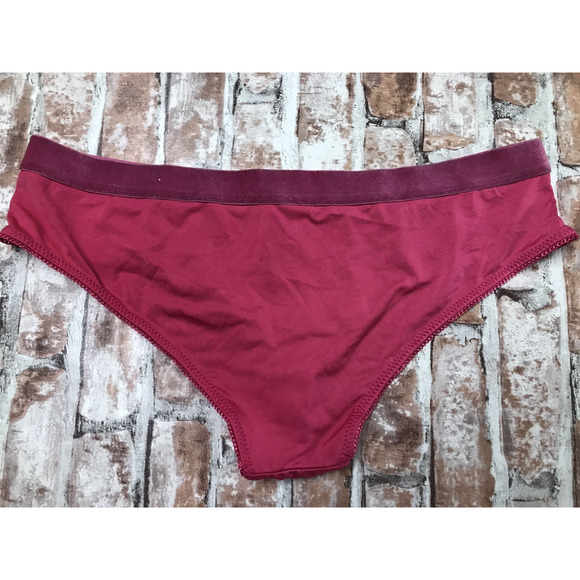 Vintage 2007 VS Sexy Little Things Smooth Microfiber Bling Hipster Panty Size M - Picture 8 of 11